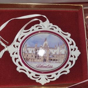 Biltmore estate porcelain ornament